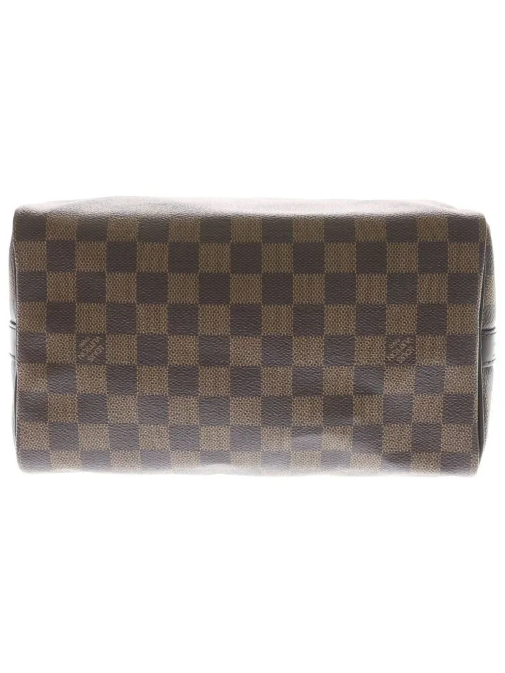 Louis Vuitton Speedy 25 Bandouliere Handbag Damier Leather Brown